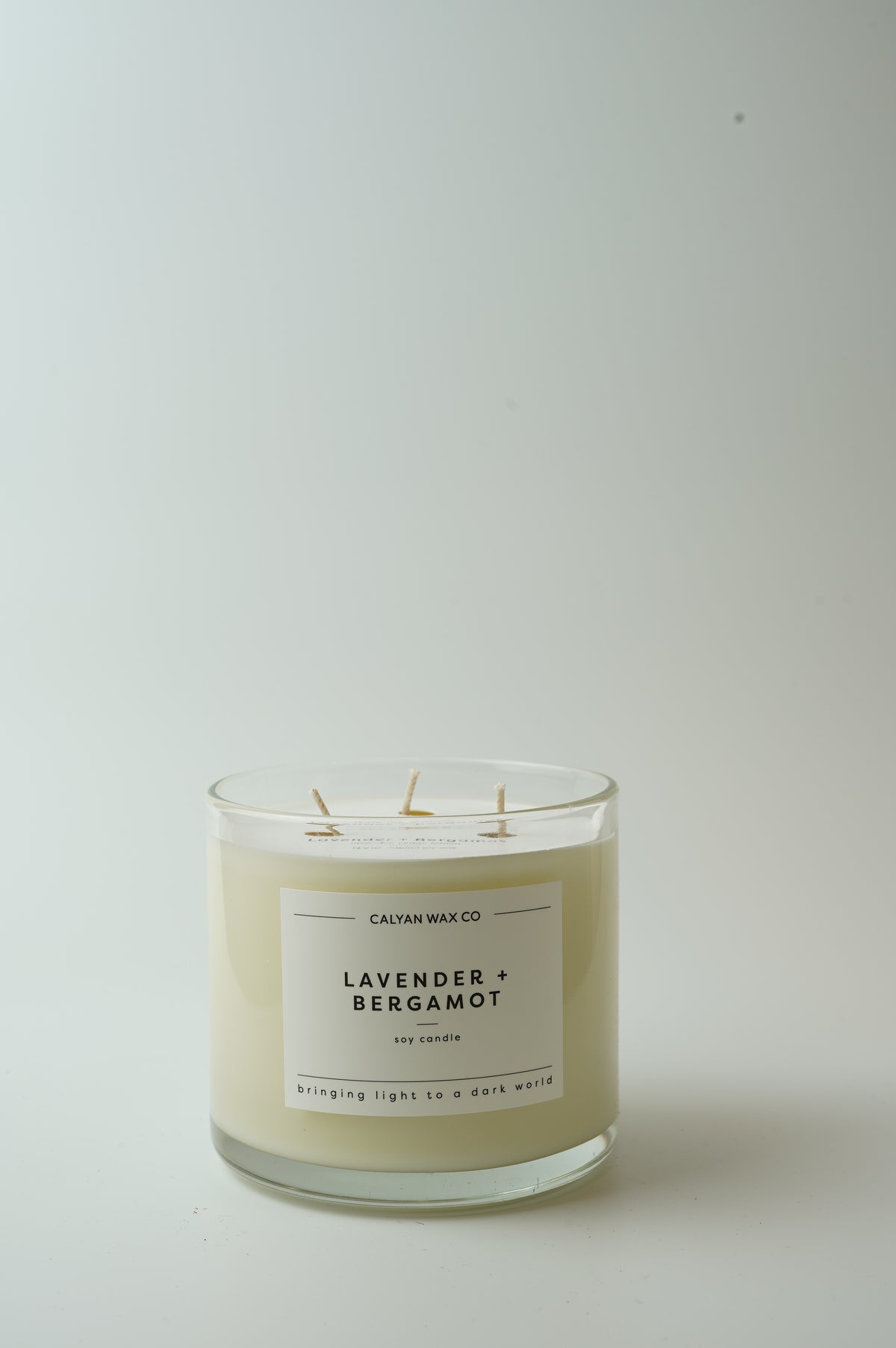 3 Wick Natural Soy Candle